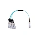 40G QSFP+ to 4x10G SFP+ Breakout Active Optical Cable